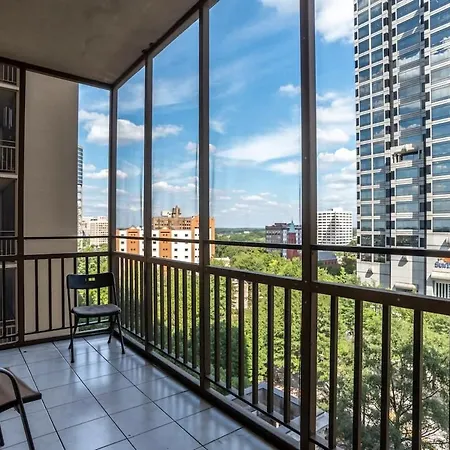 Center Downtown! King Bed! Private Balcony! Pt8I Vila Atlanta Exterior foto